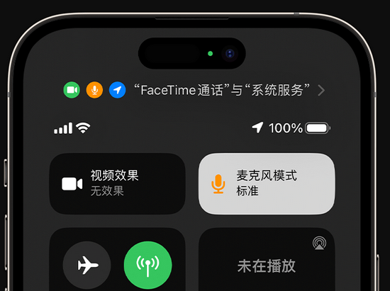 凌云苹果授权维修网点分享iPhone在通话时让你的声音更清晰 