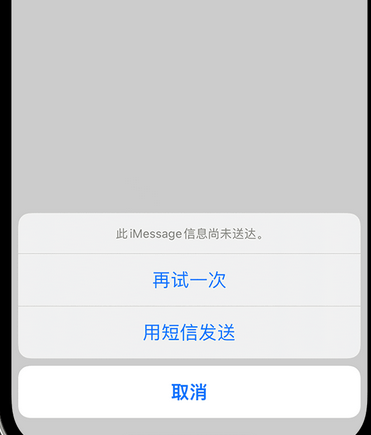 凌云apple维修iPhone上无法正常发送iMessage信息