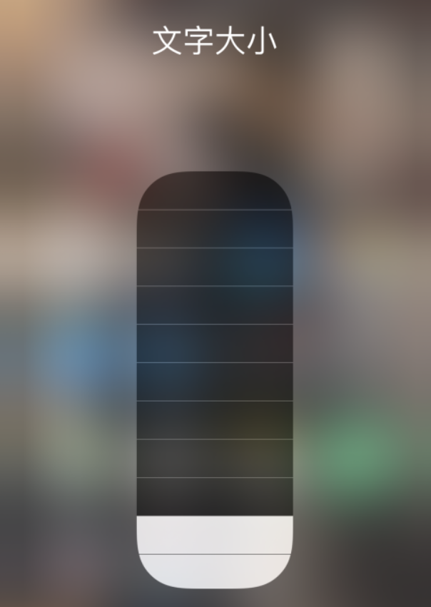 凌云苹果手机维修分享小技巧：在 iPhone 控制中心快速调节字体大小 